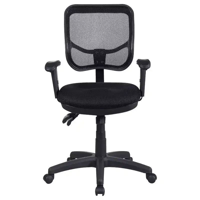 HomeStock 39.75 in.H Adjustable Height Beige Foam Seat Material with Casters/Wheels Office Chairs