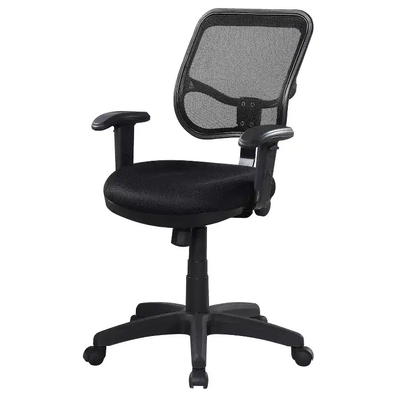 HomeStock 39.75 in.H Adjustable Height Beige Foam Seat Material with Casters/Wheels Office Chairs
