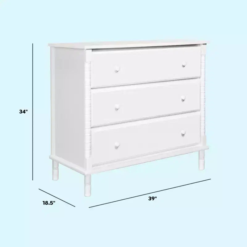 daVinci Jenny Lind Spindle 3-Drawer Dresser