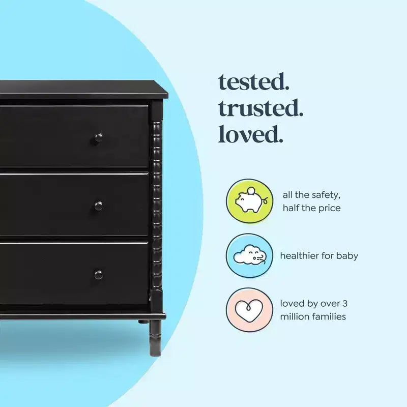 daVinci Jenny Lind Spindle 3-Drawer Dresser