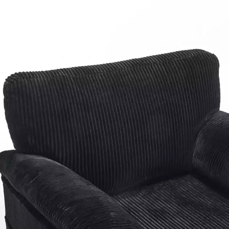 Swivel Accent Chair Upholstered Armchair Single Sofa Couch Cushioned Reading Chair - ModernLuxe