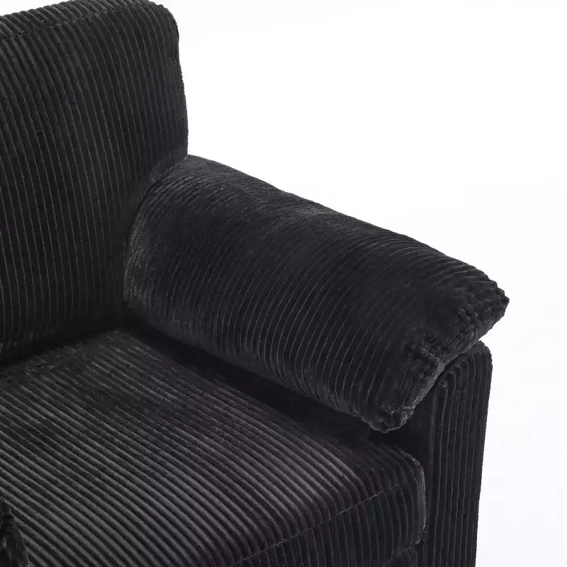 Swivel Accent Chair Upholstered Armchair Single Sofa Couch Cushioned Reading Chair - ModernLuxe