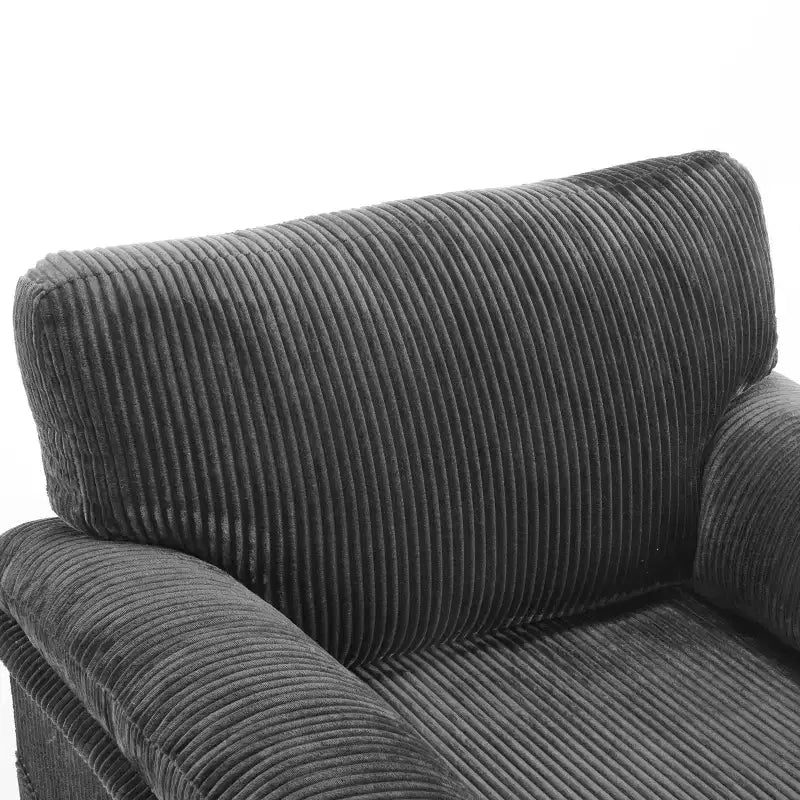 Swivel Accent Chair Upholstered Armchair Single Sofa Couch Cushioned Reading Chair - ModernLuxe
