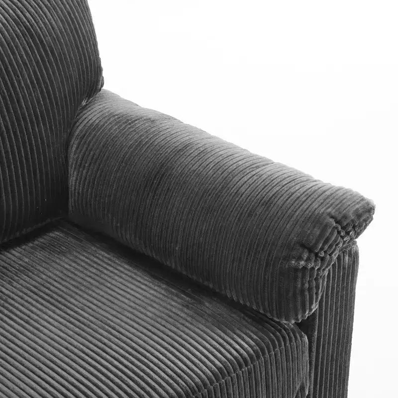 Swivel Accent Chair Upholstered Armchair Single Sofa Couch Cushioned Reading Chair - ModernLuxe