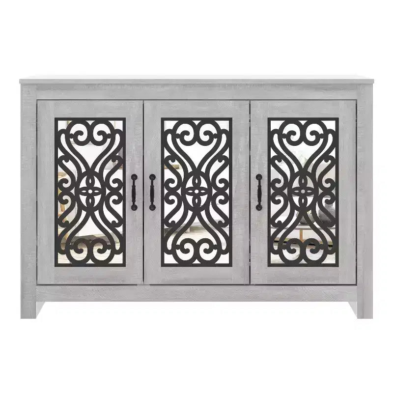 Galano 16-Pair Shoe Storage Cabinet with Adjustable Shelves 44.4 W 13.5 D 30 H
