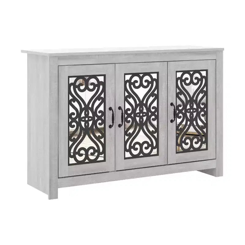 Galano 16-Pair Shoe Storage Cabinet with Adjustable Shelves 44.4 W 13.5 D 30 H