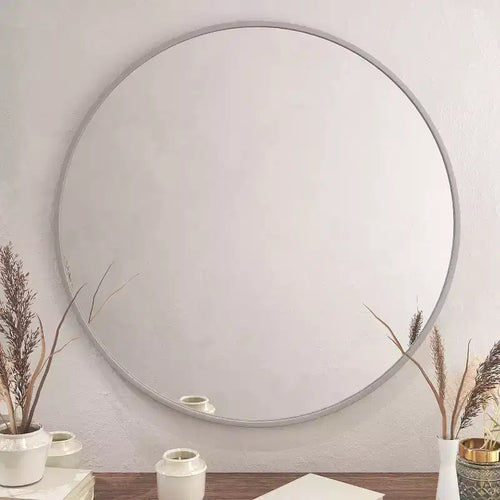 TUYOHW 36 Inch Wall Mount Bathroom Mirror,Round Wall Mount Vanity Mirror for Bathroom,Bedroom