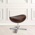 Emma and Oliver Saddle Ottoman - Footrest