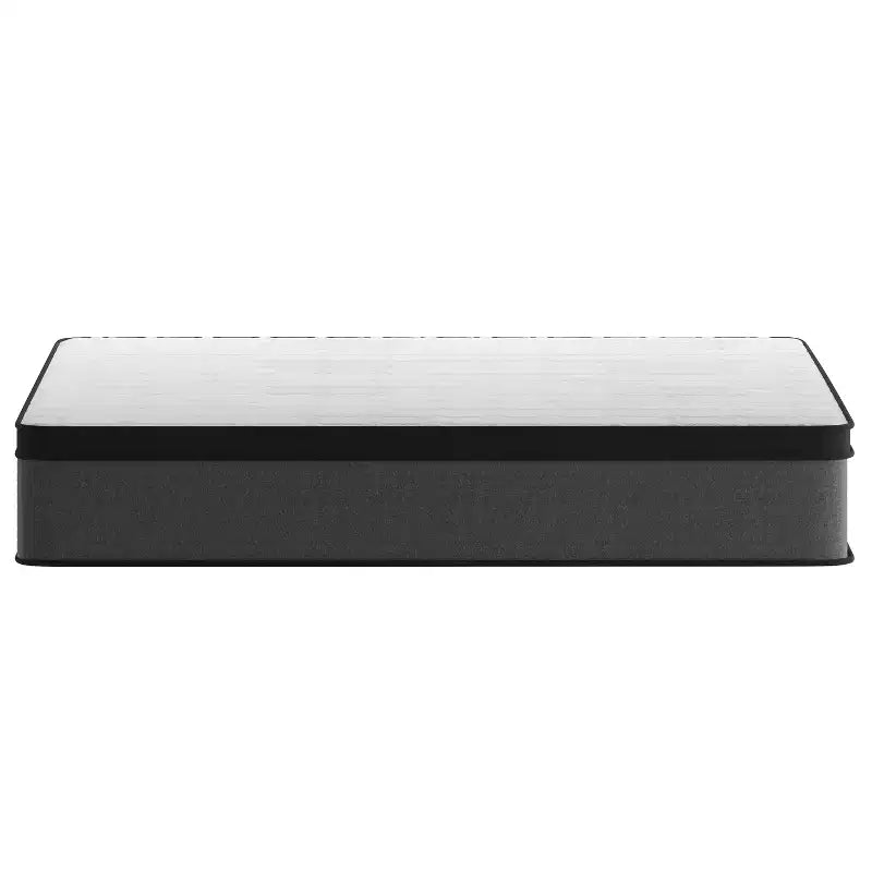 Merrick Lane Full Size 13 Euro Top Mattress in a Box with Hybrid Pocket Spring and Foam Design for Supportive Pressure Relief